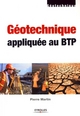Géotechnique appliquée au BTP De Pierre Martin - Eyrolles