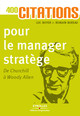400 citations pour le manager stratège De Luc Boyer et Romain  Bureau - Editions d'Organisation