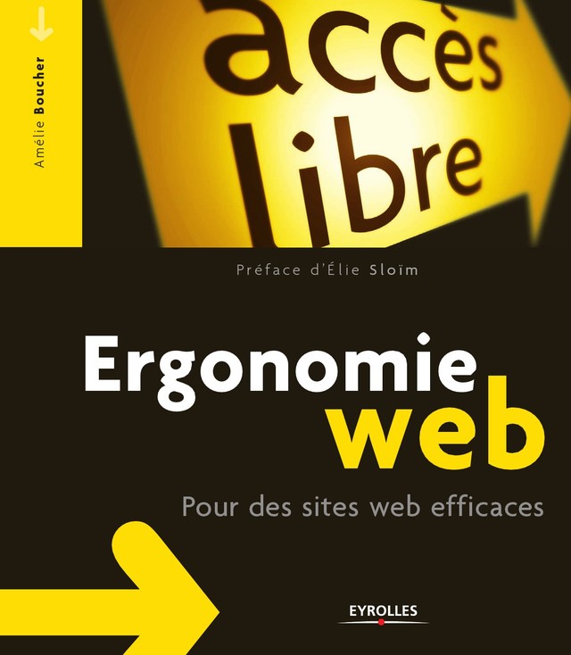Ergonomie web - Amélie Boucher - Eyrolles