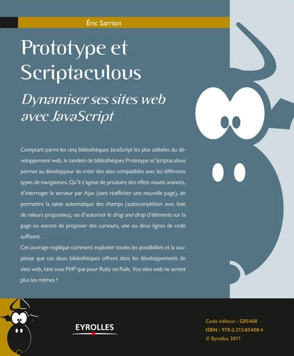 Prototype et Scriptaculous - Éric Sarrion - Eyrolles