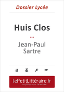 Huis Clos - Jean-Paul Sartre (Dossier lycée) - Baptiste Frankinet - Primento Editions
