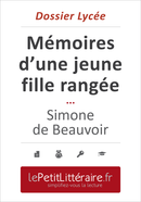 Mémoire d'une jeune fille rangée - Simone de Beauvoir (Dossier lycée) - Natacha Cerf - Primento Editions