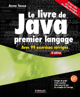 Le livre de Java premier langage - Anne Tasso - Eyrolles