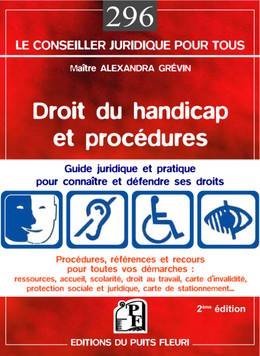Droit du handicap et procédures - Alexandra Grévin - Puits Fleuri