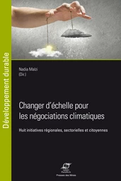 Changer d'échelle pour les négociations climatiques