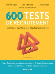 600 tests de recrutement