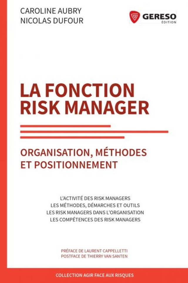 La Fonction Risk manager - Nicolas Dufour, Caroline Aubry - Gereso
