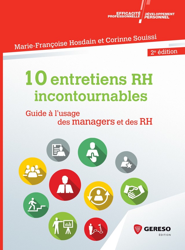 10 entretiens RH incontournables - Corinne Souissi, Marie-Françoise Hosdain - Gereso