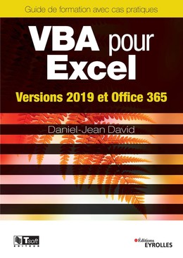 VBA pour Excel - Daniel-Jean David - Editions Eyrolles