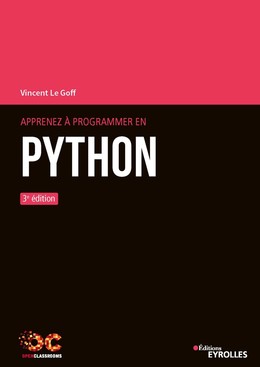 Apprenez à programmer en Python -  - Editions Eyrolles