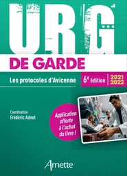 Urg' de garde 2021-2022 - Frederic Adnet - JLE