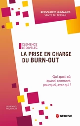 La prise en charge du burn-out - Clémence LE DIVELEC - Gereso