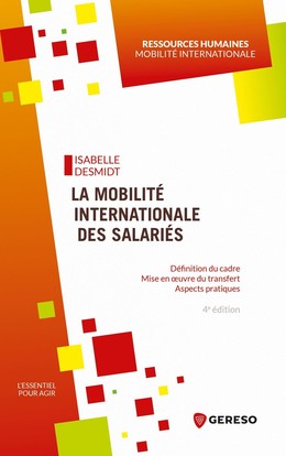 La mobilité internationale des salariés - Isabelle Desmidt - Gereso