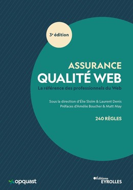Assurance qualité Web - Elie Sloïm, Laurent Denis - Eyrolles