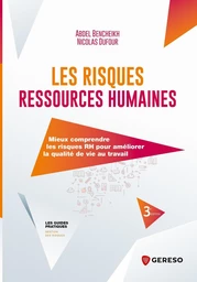 Les risques ressources humaines - Abdel Bencheikh, Nicolas Dufour - Gereso