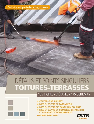 Détails et points singuliers - Toitures-terrasses - Ismaël BARAUD, Brigitte Bize - CSTB