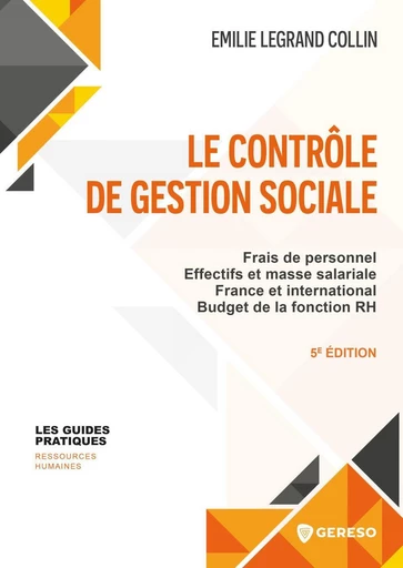 Le contrôle de gestion sociale - Emilie Collin - Gereso