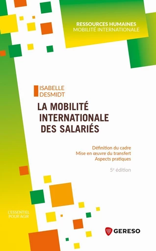 La mobilité internationale des salariés - Isabelle Desmidt - Gereso